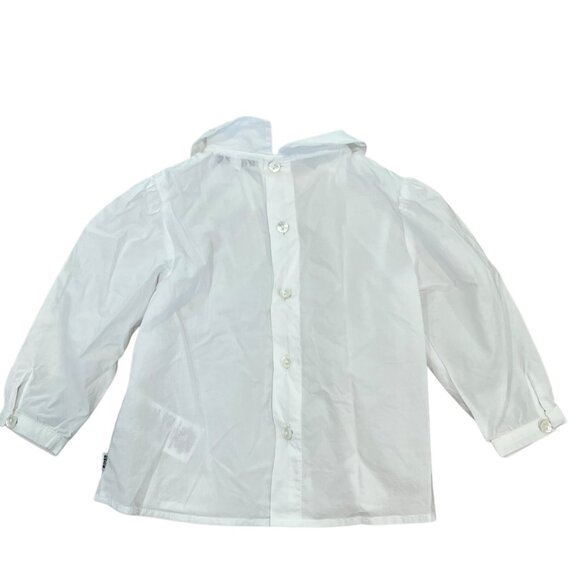 Hugo Boss Baby White Long-Sleeve Button-Up Shirt 100% Cotton 12M - Picture 6 of 6